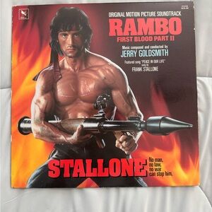Rambo First Blood Part II Soundtrack Vinyl